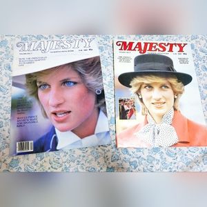 1983 Princess Diana Majesty Magazines
